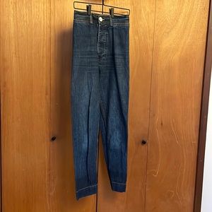 Jesse Kamm Dark Blue Ranger Pants | size 4